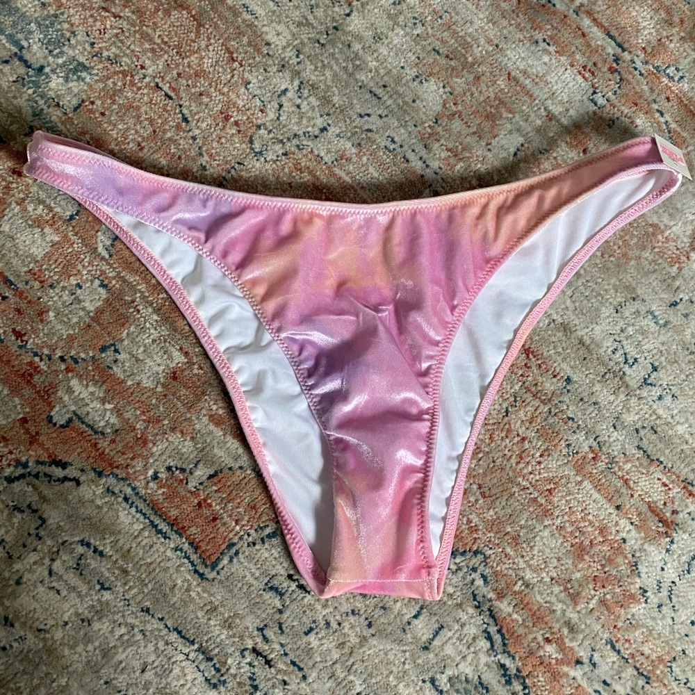 PINK Velvet Bikini Bottoms NEW